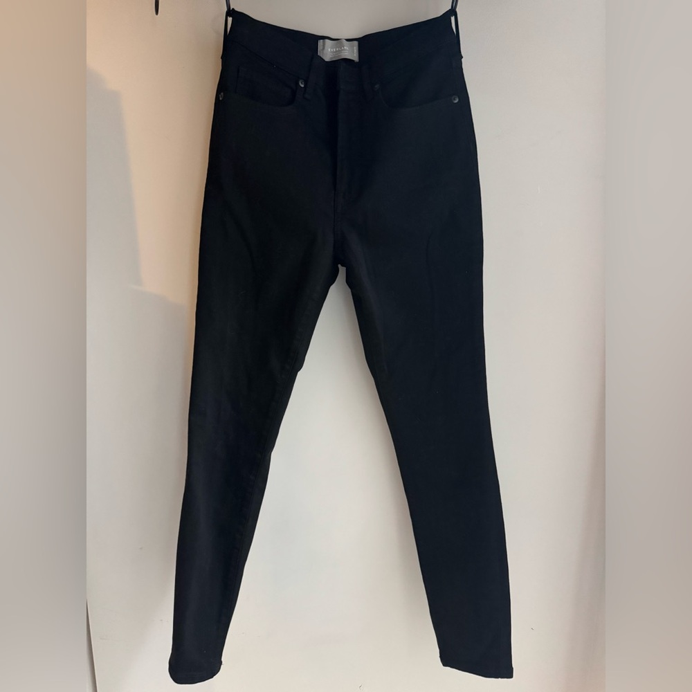 Everlane high-rise skinny jeans, size 28